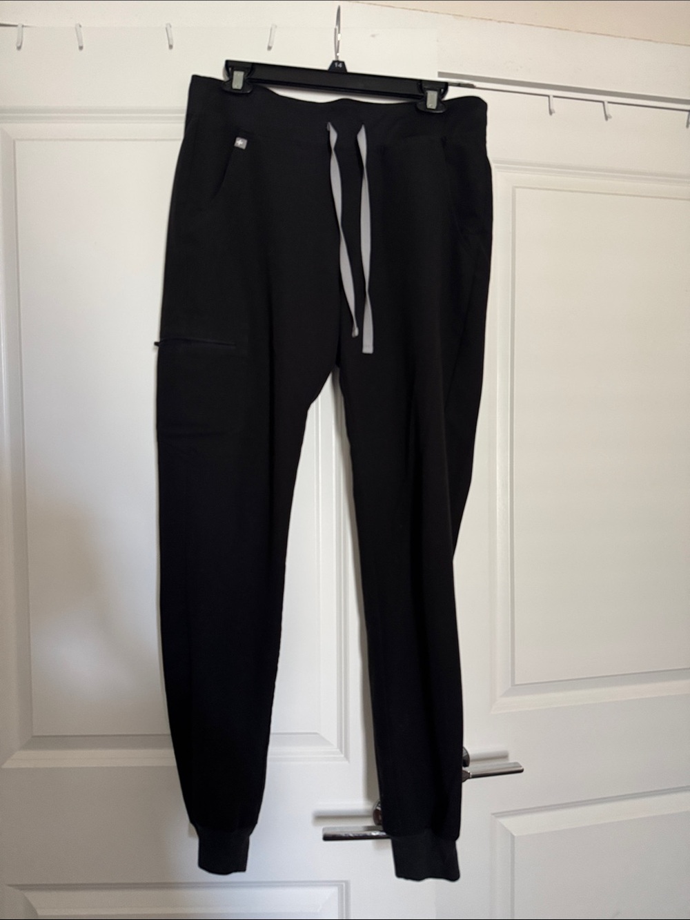 Black Jogger Scrub Pants